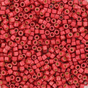 Delica11_1841F Miyuki Delica`s 11/0 - DB1841F Arándano Claro Mate Galvanizado Duracoat