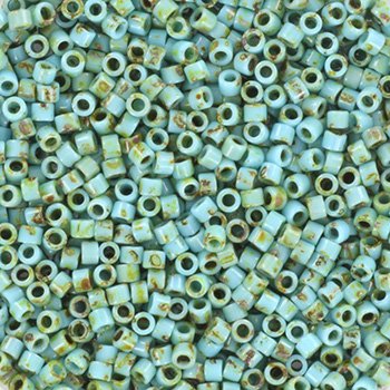 Delica11_2264 Miyuki Delica`s 11/0 - DB2264 Picasso Azul Turquesa Opaco