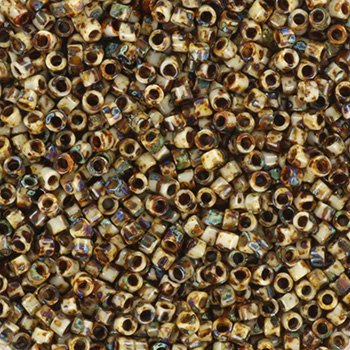 Delica11_2267 Miyuki Delica`s 11/0 - DB2267 Picasso Marrón Opaco