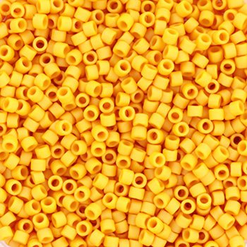 Delica11_2285 Miyuki Delica`s 11/0 - DB2285 Mar de Plátano Gaseado Opaco