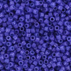 Miyuki Delica`s 11/0 - DB2359 Azul Índigo Teñido Opaco Duracoat