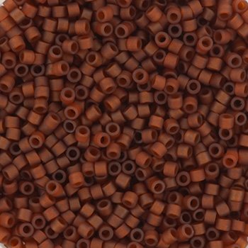 Delica11_2403 Miyuki Delica`s 11/0 - DB2403 Cerveza de Raíz Mate Transparente