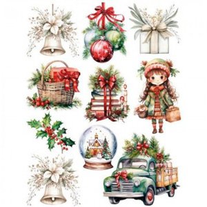 Transfer DTF Textil 25x30 cm - Selección Navideña 1