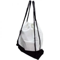 Mochila Blanco/Negro 33x38 cm