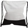 Mochila Blanco/Negro 33x38 cm