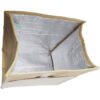 Bolso Térmico Yute/Algodón 23x25x16 cm