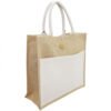 Bolso Crudo/Yute 35x33x12 cm