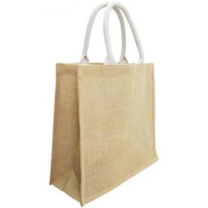 Bolso Crudo/Yute 35x33x12 cm