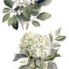 Transfer Decorativo PFY-14767 Hortensias