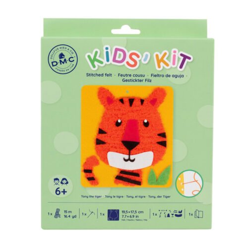Kit Infantil Fieltro de Aguja - Tony, el Tigre