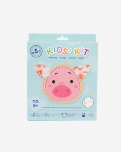 Kit Infantil de Tejido - Rosy, el Cerdo