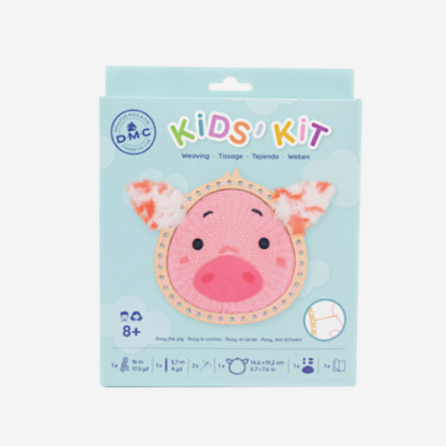 Kit Infantil de Tejido - Rosy, el Cerdo