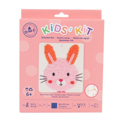Kit Infantil Fieltro de Aguja - Romain, el Conejo