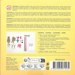 Kit Infantil Punto de Cruz - Llaveros Flip y Flap