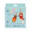 Kit Infantil Punto de Cruz - Llaveros Mini y Maxi